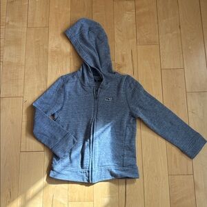 Vineyard Vines Toddler Boys Navy Zip Up Hoodie Sweatshirt size 5T, 4T